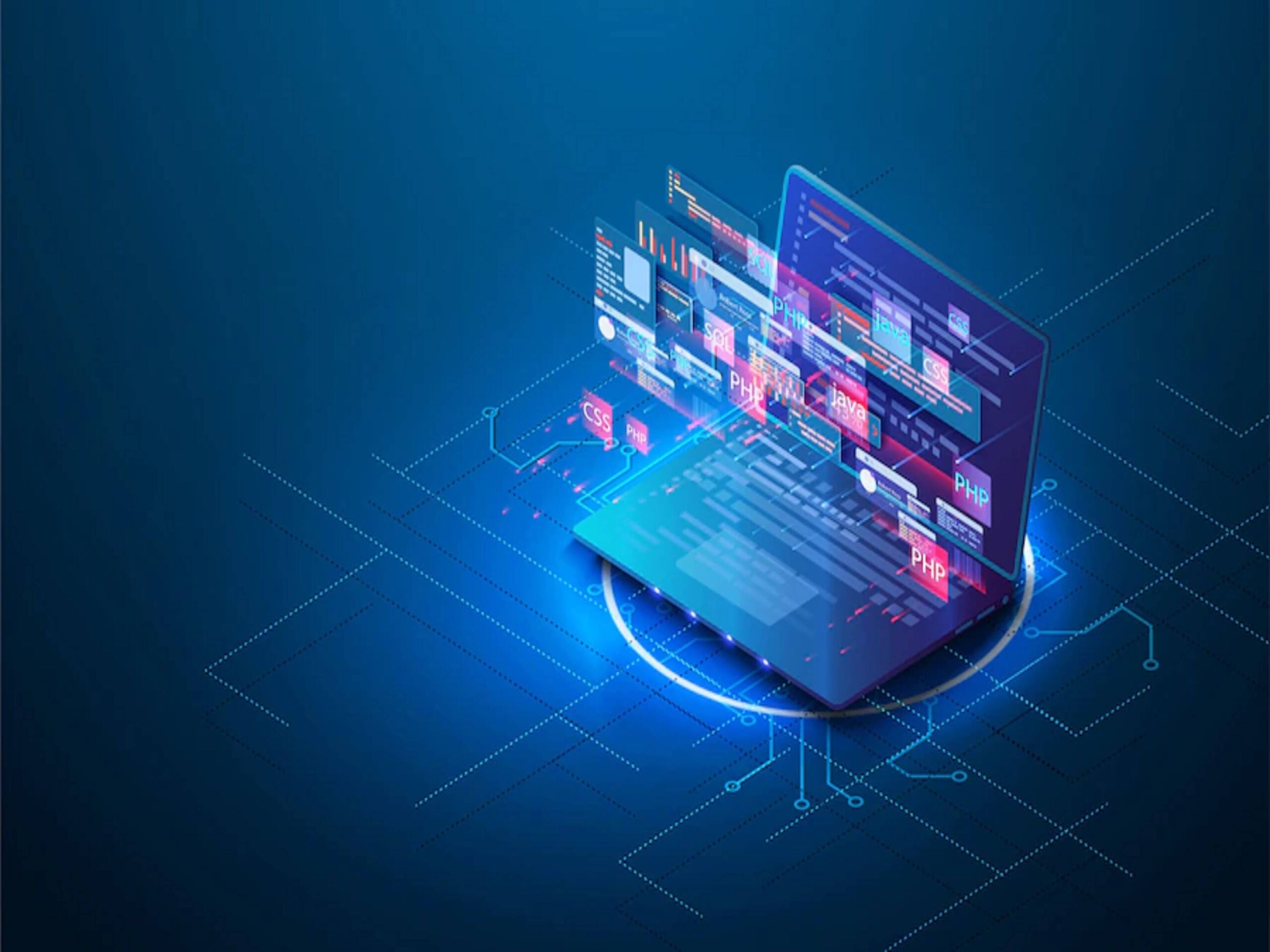 What are the phases of custom software development?